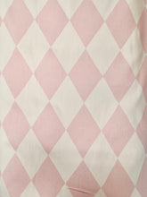 Cotton/Poly - 60-inches Wide Pink and White Diamond Design Special Purchase! Close-Out